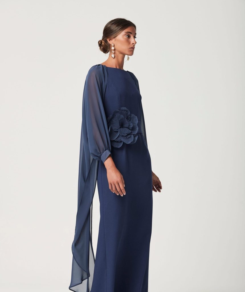Vestido Reina-delante-fiesta-clean – Diagonal Núvies, tienda de novias en Barcelona