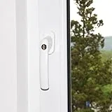 ABUS Abschließbarer Fenstergriff FG200 AB208 - Fensterknauf mit Druckzylinder, gleichschließend - ABUS-Sicherheitslevel 3 - 44259 - Weiß - 5