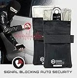 Mission Darkness Faraday Bag für Schlüsselanhänger (2er Pack) - Fahrzeugsicherheit, Auto-RFID-Signalblockierung, Anti-Diebstahl-Tasche, Anti-Hacking-Abdeckung - 6