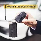 Mission Darkness Faraday Bag für Schlüsselanhänger (2er Pack) - Fahrzeugsicherheit, Auto-RFID-Signalblockierung, Anti-Diebstahl-Tasche, Anti-Hacking-Abdeckung - 8