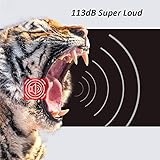 Mengshen 2 Set Wireless Fahrrad Diebstahlwarnanlage Sicherheit Vibrationsbewegungssensor mit Fernbedienung für Fahrrad Motorrad Fahrzeug Roller 113dB IP55 Wasserdicht - 4