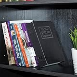 Amazon Basics - Buch-Safe, Kombinationsschloss, Groß, Schwarz - 2