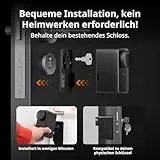 SwitchBot WLAN Smart Lock Pro mit Touchscreen-Tastatur, Türriegelschlösser, Smartes Türschloss, Elektronisches Türschloss, Türöffner per App, Fingerprint, Code, Alexa, Google, unterstützt Matter - 3