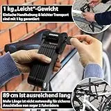 Kohlburg KB-FS-003a Fahrrad Faltschloss - 5