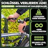 TITANLOCK Fahrrad Faltschloss - 4