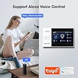 PGST Alarmanlage Set WiFi + GSM 4G, Smart Home Alarmanlage kabellose, WLAN 24-teiliges Haus Alarmanlage Set mit Sirene, Fenster Tür Sensoren und Fernbedienungen Funktioniert mit Alexa - 2