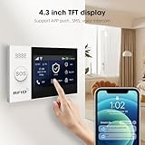 PGST Alarmanlage Set WiFi + GSM 4G, Smart Home Alarmanlage kabellose, WLAN 24-teiliges Haus Alarmanlage Set mit Sirene, Fenster Tür Sensoren und Fernbedienungen Funktioniert mit Alexa - 4