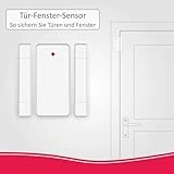 ELRO AS90S Home+ Smart Alarmanlage-WiFi-GSM Funktion-Bestens getestet-Mit Basisstation, Bedieneinheit, Bewegungsmelder, 3X Tür-/Fensterkontakt und Funk Key Ring, Komplettes Set - 13