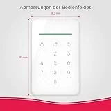 ELRO AS90S Home+ Smart Alarmanlage-WiFi-GSM Funktion-Bestens getestet-Mit Basisstation, Bedieneinheit, Bewegungsmelder, 3X Tür-/Fensterkontakt und Funk Key Ring, Komplettes Set - 15