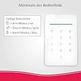 ELRO AS90S Home+ Smart Alarmanlage-WiFi-GSM Funktion-Bestens getestet-Mit Basisstation, Bedieneinheit, Bewegungsmelder, 3X Tür-/Fensterkontakt und Funk Key Ring, Komplettes Set - 16