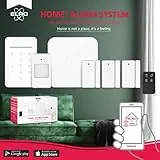ELRO AS90S Home+ Smart Alarmanlage-WiFi-GSM Funktion-Bestens getestet-Mit Basisstation, Bedieneinheit, Bewegungsmelder, 3X Tür-/Fensterkontakt und Funk Key Ring, Komplettes Set - 2
