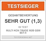 Multi Kon Trade M2B GSM Funk Alarmanlage mit LCD Display – umfangreiches Alarmanlagen Komplett-Set mit Bewegungsmelder, Tür- & Fensterkontakten, erweiterbares Alarmsystem mit Fernsteuerung - 10