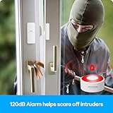 AGSHOME Kabelloser Hausalarm mit Camera1080P für intelligente Sicherheitsszenarien, 120 dB, Smart-Home-Alarm, 2,4 GHz, Alarmanlage, kabellos, mit Kamera, 9 Stück, kompatibel mit Alexa - 6