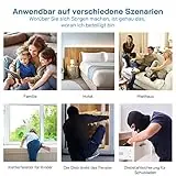 AGSHOME Alarmanlage Mit Lauter 120db Sirene, 2 Fenster Tür Sensoren - Fensteralarm Alarmanlage Tür Mit App, Erweiterbar, für Haus, Wohnmobil, Wohnung, Garage, Büro… - 7