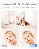 Reolink 3K Überwachungskamera Innen WLAN Schwenkbar, Home und Baby Monitor mit Personen-/Haustier-/Baby-Schreierkennung, Auto-Tracking, 2,4/5GHz WiFi IP Kamera Indoor, 5MP IR-Nachtsicht, E1 Pro - 2