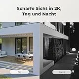 Reolink 3MP Überwachungskamera Aussen Akku WLAN 355°/140° Schwenkbar, 2K Solar IP Kamera Outdoor, Pan Tilt, PIR Bewegungsmelder, KI-Erkennung, 2,4GHz WiFi, 2-Wege-Audio, Argus PT Lite mit Solarpanel - 2