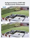 Reolink 5MP PoE IP Kamera Outdoor mit Personen-/Autoerkennung, Überwachungskamera Aussen mit Zeitraffer, IR Nachtsicht, Wasserfest, microSD Kartensteckplatz, RLC-520A - 2