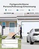 Reolink 5MP PoE IP Kamera Outdoor mit Personen-/Autoerkennung, Überwachungskamera Aussen mit Zeitraffer, IR Nachtsicht, Wasserfest, microSD Kartensteckplatz, RLC-520A - 3