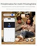 Reolink 5MP PTZ WLAN Überwachungskamera Innen, 2,4/5 GHz WiFi Baby Monitor mit Mensch/Haustiererkennung, Auto-Tracking, 3X Optischem Zoom, Heimüberwachungskamera für Ältere Kids, 2-Wege-Audio, E1 Zoom - 7