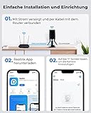 Reolink 2K+ Kabelgebundene Überwachungskamera Aussen, 2,4/5GHz WLAN Kamera Outdoor, IP67 Wetterfest, Person/Auto/Tiererkennung mit Alarmen, 5MP Nachtsicht, Zeitraffer, SD-Kartenslot, RLC-510WA Schwarz - 8