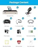 ZOSI 1080P Full HD Verkabelt Video Überwachungskamera Set Aussen mit 2TB HDD, 8CH H.265+ DVR, 8X 2MP Outdoor Kamera mit BNC Kabel, Bewegungserkennung - 9