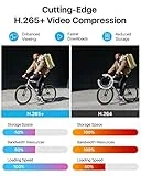 ZOSI 1080P Aussen Verkabelt Überwachungskamera Set mit 1TB HDD, 8CH H.265+ DVR, 4X 2MP Kabelgebunden Outdoor Bullet Kamera mit BNC Kabel, 24/7 Videoaufzeichnung - 2