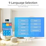XNY 4G Alarmanlage Haus, WLAN Drahtloses Alarmanlage Wohnung mit APP-Benachrichtigung, 24 Stück(5 Bewegungsmelder, 10 Fenster Tür Sensoren, Fernbedienungen, Alarmsirene), Funktioniert mit Alexa - 11