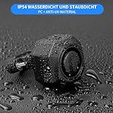 Fahrrad Alarmanlage Fahrradalarmanlagen mit Fernbedienung Drahtlose - USB-C Wasserdicht Motorrad Fahrrad Tracker Diebstahlschutz Anti-Diebstahl-Vibration Scooter Roller Alarmanlage Bike Alarm - 3