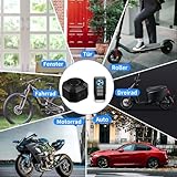 Fahrrad Alarmanlage Fahrradalarmanlagen mit Fernbedienung Drahtlose - USB-C Wasserdicht Motorrad Fahrrad Tracker Diebstahlschutz Anti-Diebstahl-Vibration Scooter Roller Alarmanlage Bike Alarm - 4