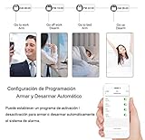 GSM/WLAN Alarmanlagen Komplettsystem, TECPEAK Alarmanlage Haus, Haussicherheits Set inkl Außensirene, Kabellos, Batteriebetrieben - 9