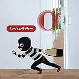 GuDoQi Türalarm Fensteralarm, 2 Fernbedienungen, 130 dB Sirene, 4 Betriebsarten, Einbruchalarm, Alarmsystem Tür und Fenster für Zuhause, Büro, Kindersicherheit - 5