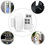 GuDoQi Türalarm Fensteralarm, 2 Fernbedienungen, 130 dB Sirene, 4 Betriebsarten, Einbruchalarm, Alarmsystem Tür und Fenster für Zuhause, Büro, Kindersicherheit - 7