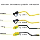 Stoplock Pro Elite Steering Wheel Lock Wegfahrsperren schwarz / gelb - 3