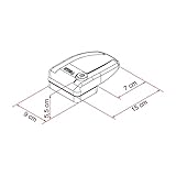 Fiamma 08021-01- Safe Door 1 mit normalen Zylinder weiß - 2