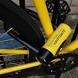 Kryptonite New York FAHGETTABOUDIT Mini Bügelschloss - Sicherheitsgrad 10/10, Anti-Diebstahl Fahrradschloss Hohe Sicherheit mit 3 Schlüsseln – 8,3 cm x 15,3 cm, Schwarz - 5