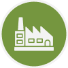 Manufacturing and Industrial industry icon