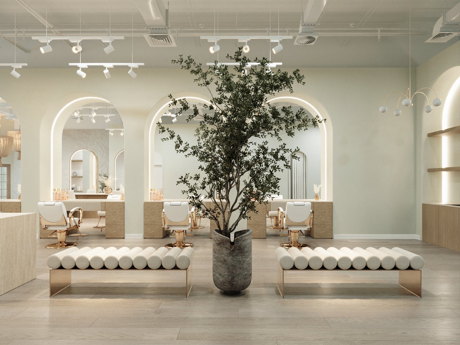 ivry beauty salon waiting lounge