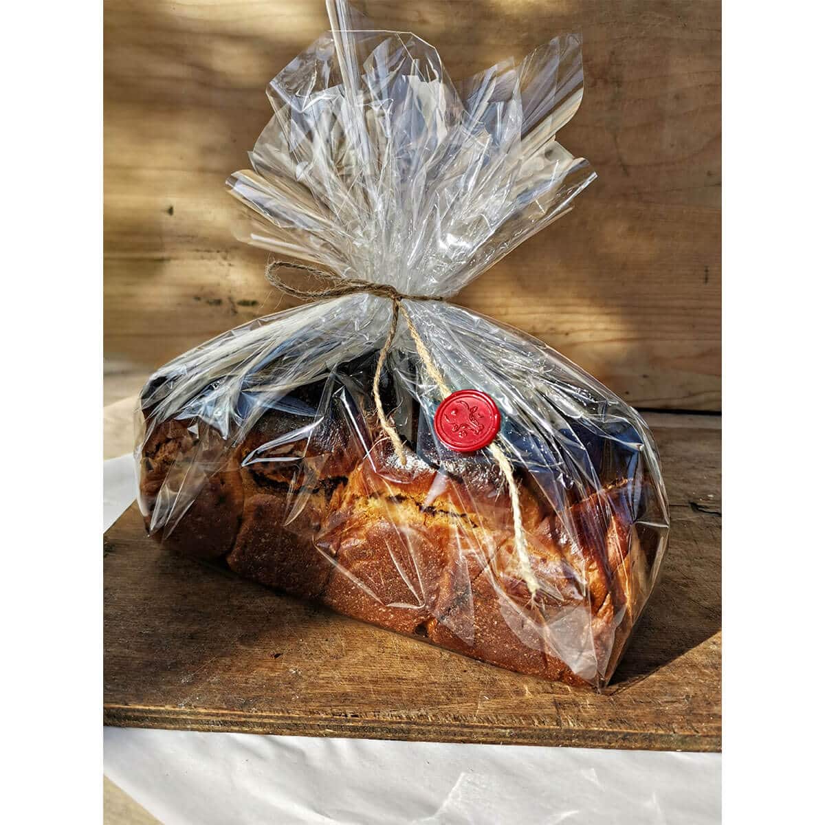 cozonac cu nuca cu aluat oparit ambalat