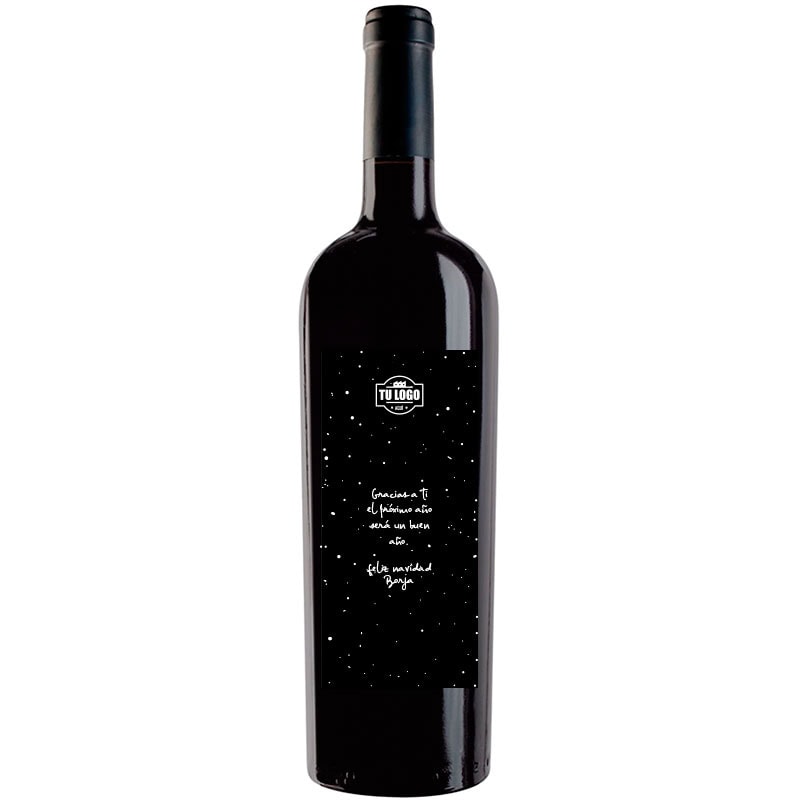 Botella de vino personalizada regalo de empresa EM015
