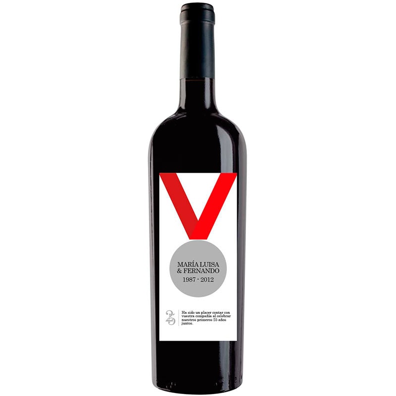 Botella de vino personalizada EV008