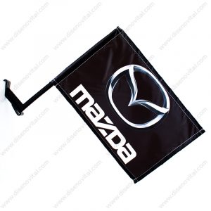 banderín publicitario para carro