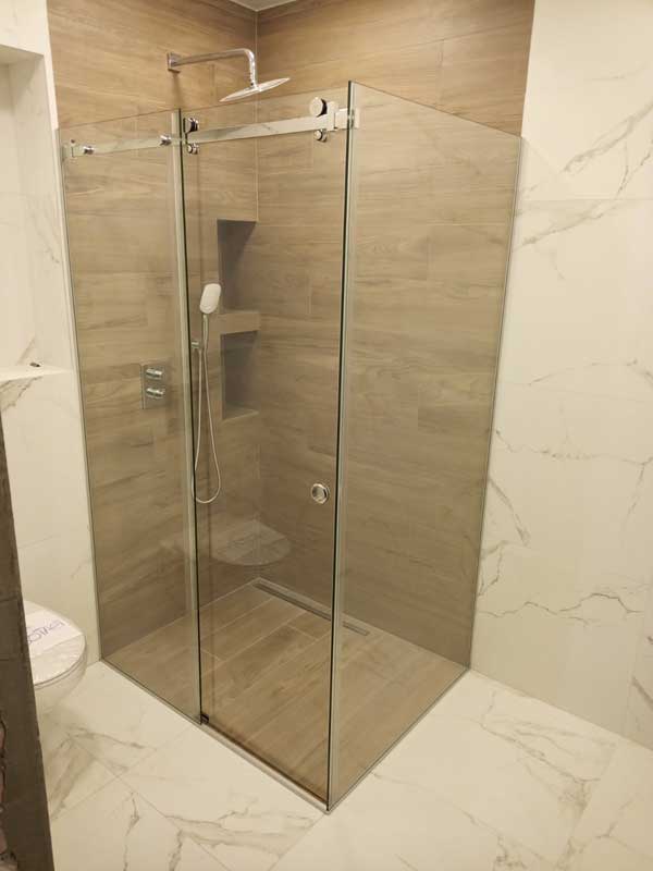 montáž sprchového kúta cena foto