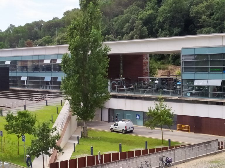 Foto del Parc Científic i Tecnològic de la Universitat de Girona, espai d'innovació i recerca.