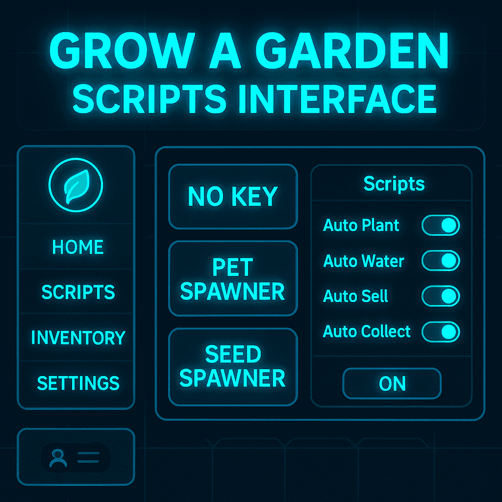 Grow a Garden Scripts Interface