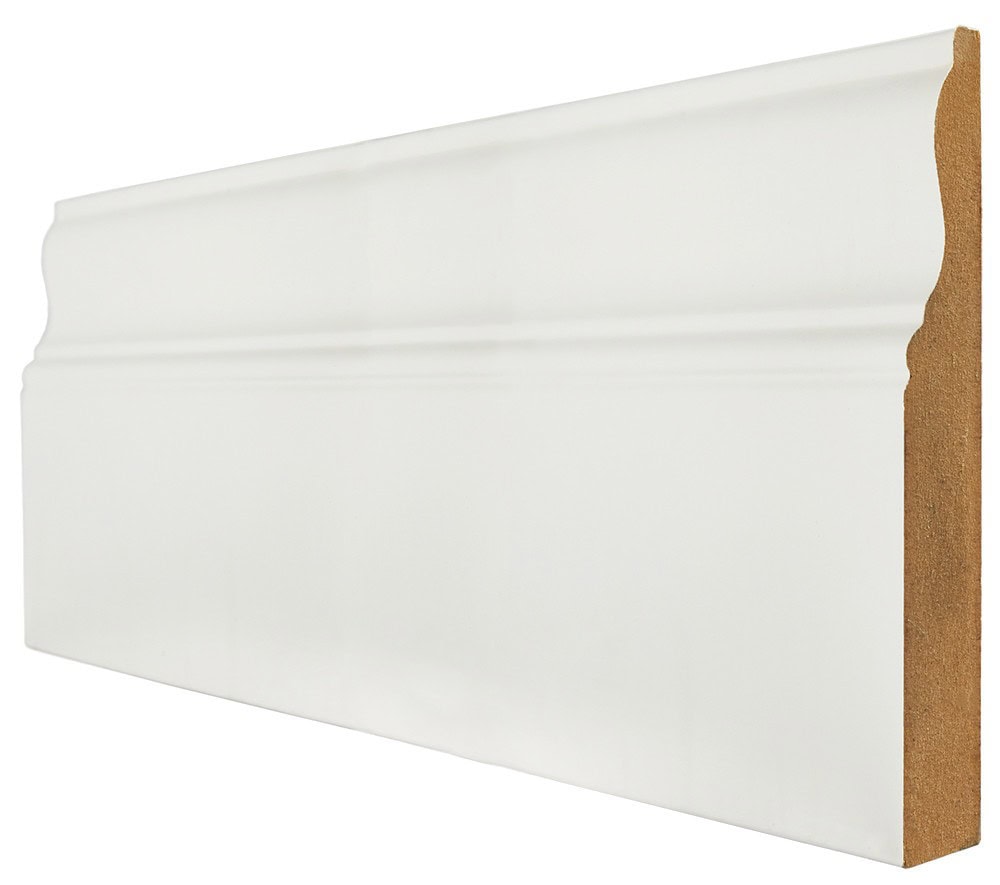 LPD White Primed Skirting Ferrol