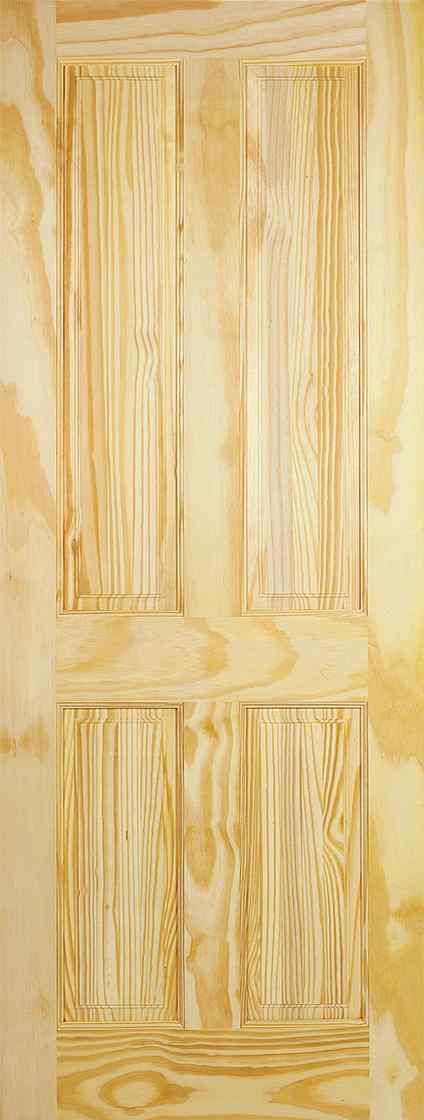 LPD Clear Pine 4P Unfinished Internal Door