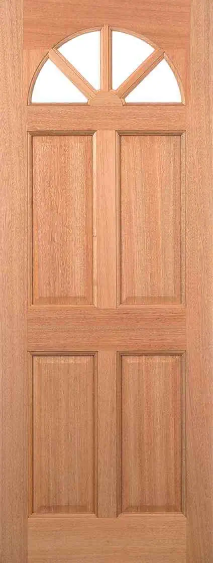 LPD Hardwood Carolina 4P M&T Double Glazed External Door