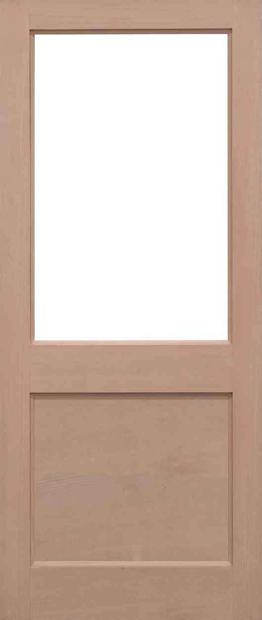 lpd hemlock 2xg unglazed single top light external door