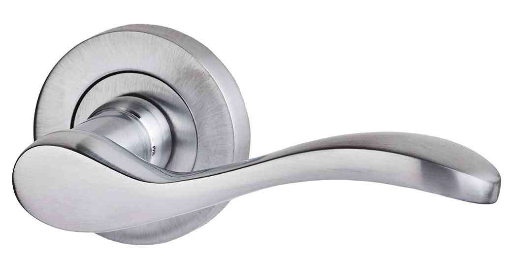 lpd ironmongery ariel satin chrome privacy handle hardware pack