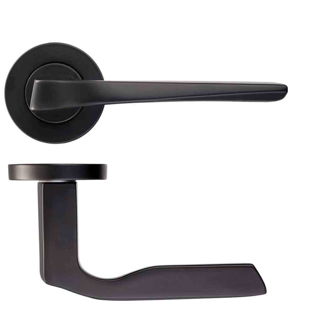LPD Ironmongery Carina Matt Black Handle Hardware Pack